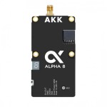 Originale AKK Alpha 8 8 8W VTX - 4.9/5.8GHz 80CH 8W 5W 3W 1W di potenza Video commutabile per parti di alta qualità da corsa di aeroplani RC